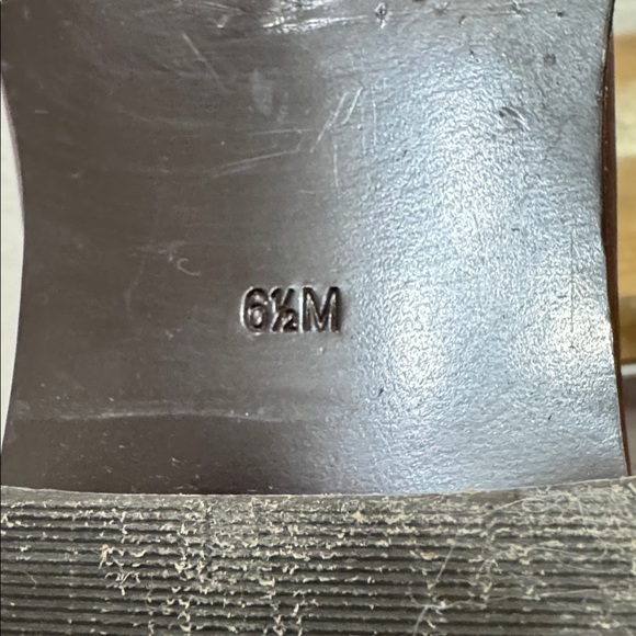 Tory Burch Everly Leather Riding Boots Size 6.5 Brown - Picture 10 of 10